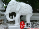 白玉石象